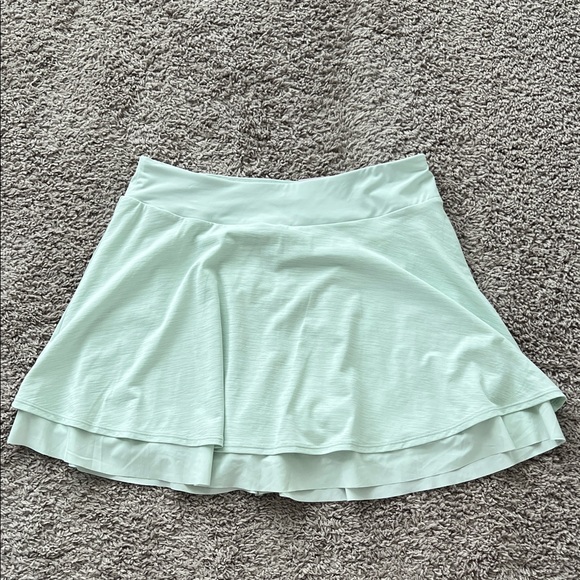 NWT Calia by Carrie Underwood Mint Green Double Layer Mesh Golf Skort - Picture 3 of 7